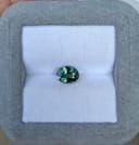Teal-Saphir Oval 1,52 ct — Madagaskar
