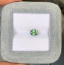Zaffiro Verde Ovale da 1,14ct