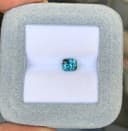 Saphir Teal Coussin de 1,31ct