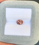 Brauner Saphir Oval 1,56 ct