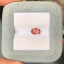 Saphir Padparadscha Ovale de 1,55ct — Madagascar, Chauffé