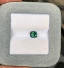 Saphir Vert Coussin de 1,20ct