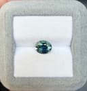 Zafiro Teal Ovalado de 2,53 ct