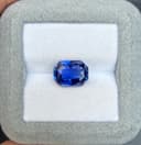 Blauer Saphir Radiant 6,03 ct