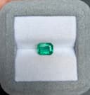 Emeraude de Zambie Rectangle de 1,43ct
