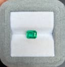 Emeraude de Zambie Rectangle de 1,25ct — Zambia