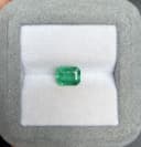 Emeraude de Zambie Rectangle de 1,64ct