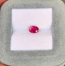 Rubino del Mozambico Ovale da 1,03 ct