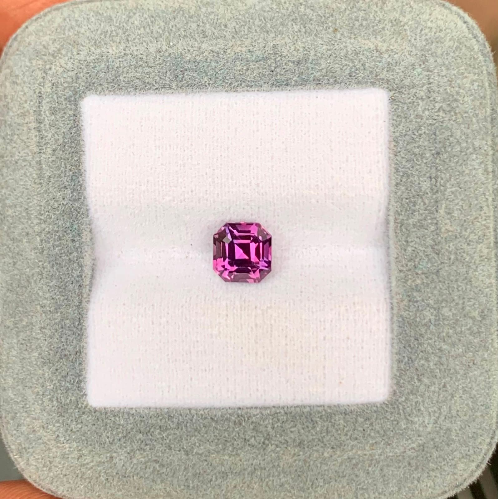 1.52ct Rectangular Purple Sapphire — Madagascar