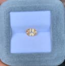 1.58ct Oval Peach Sapphire