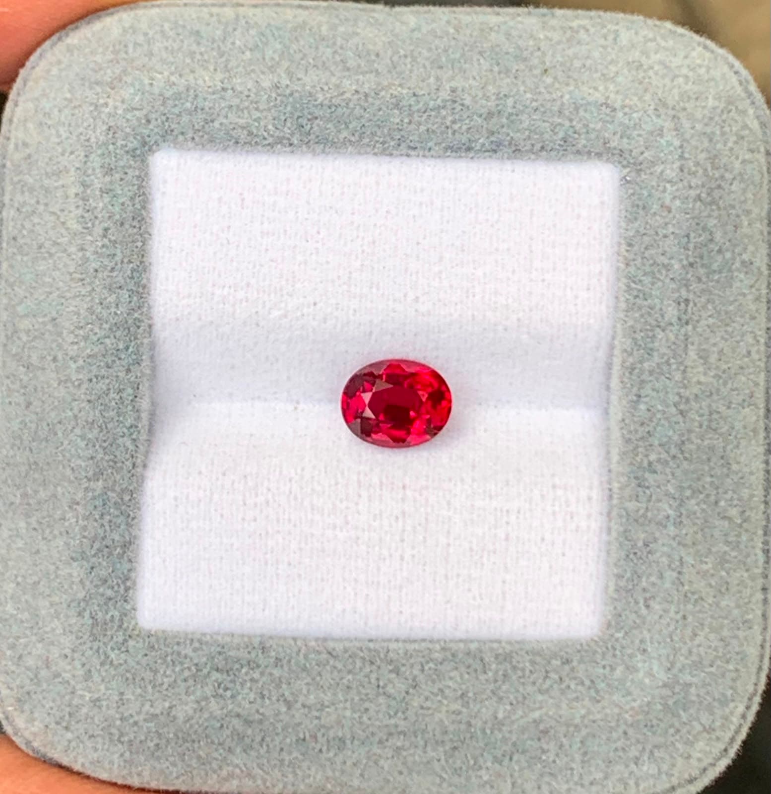 Rubis du Mozambique Coussin de 1,52ct