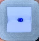 1.54ct Oval Blue Sapphire — Sri Lanka, Heated