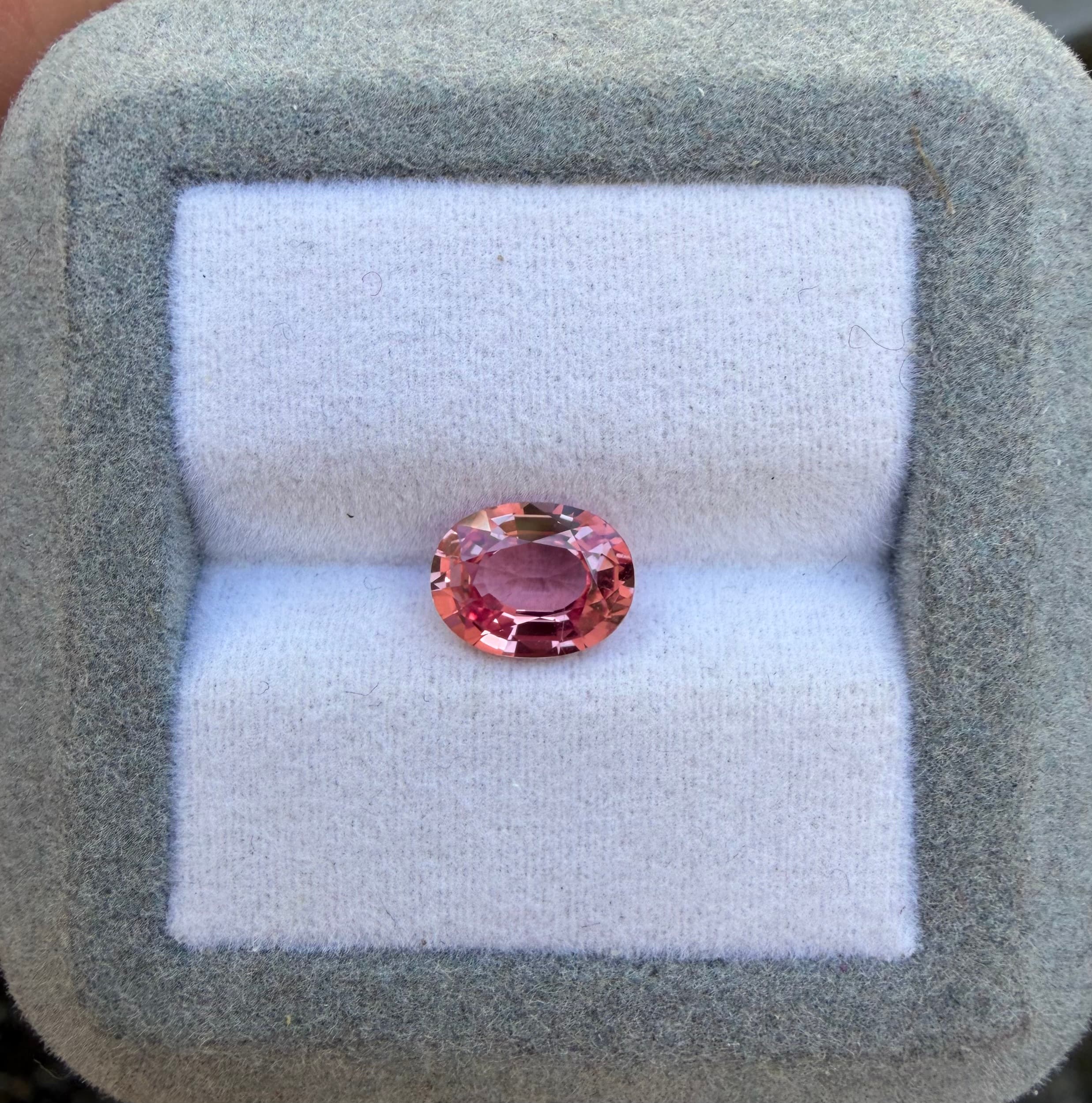 exemple — padparadscha 1,84 ct