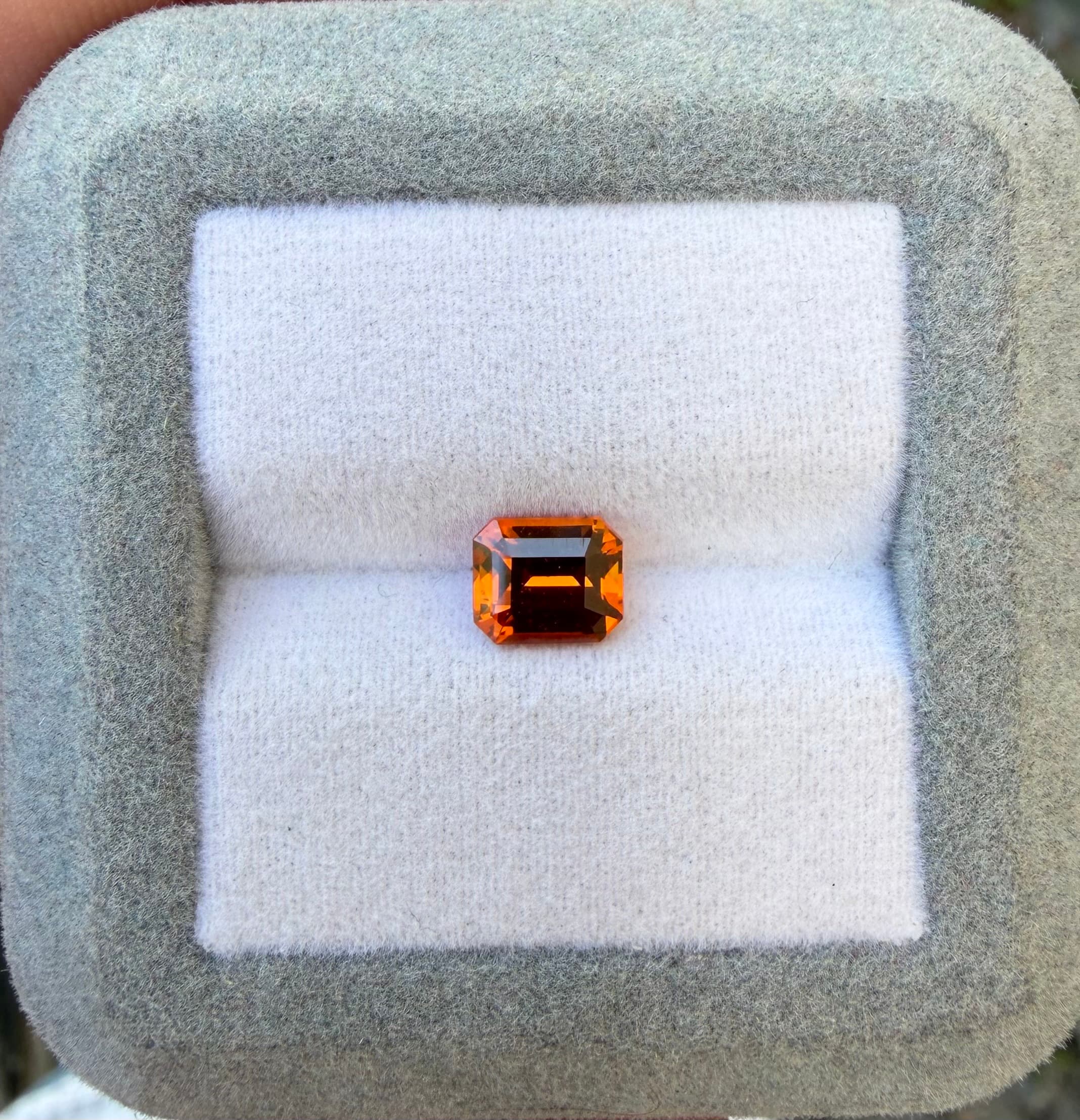 exemple — spessartite 1,5 ct