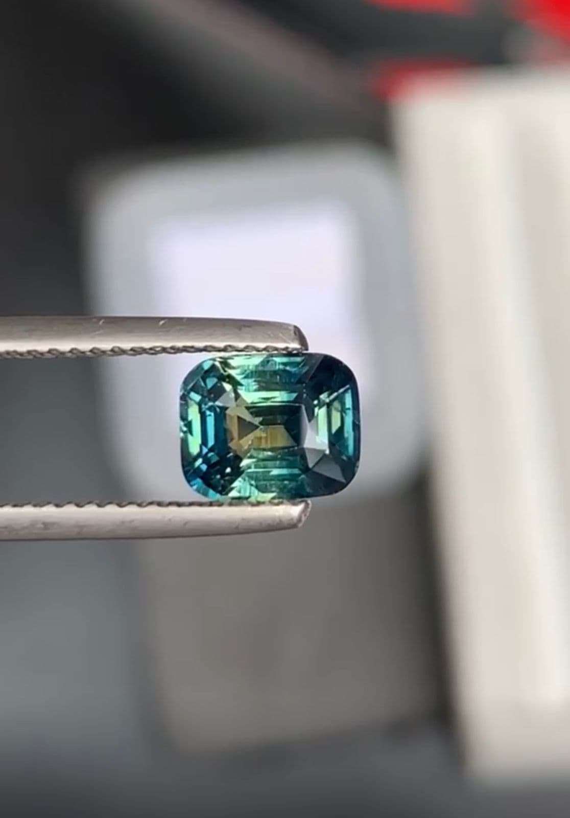 étude — bicolore coussin 2,07 ct