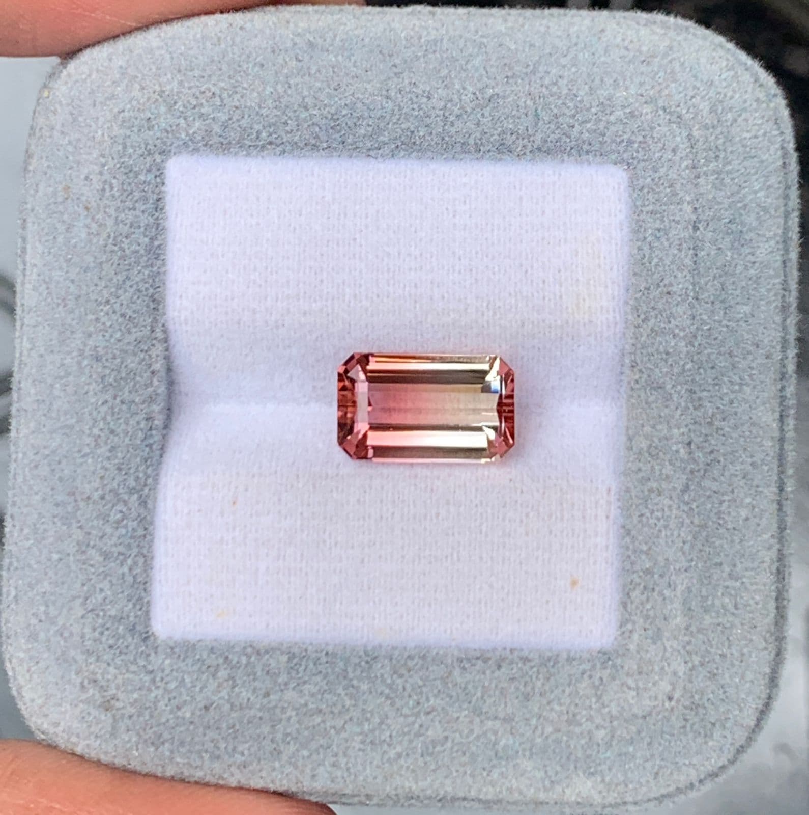 étude — tourmaline rectangle 0,70 ct