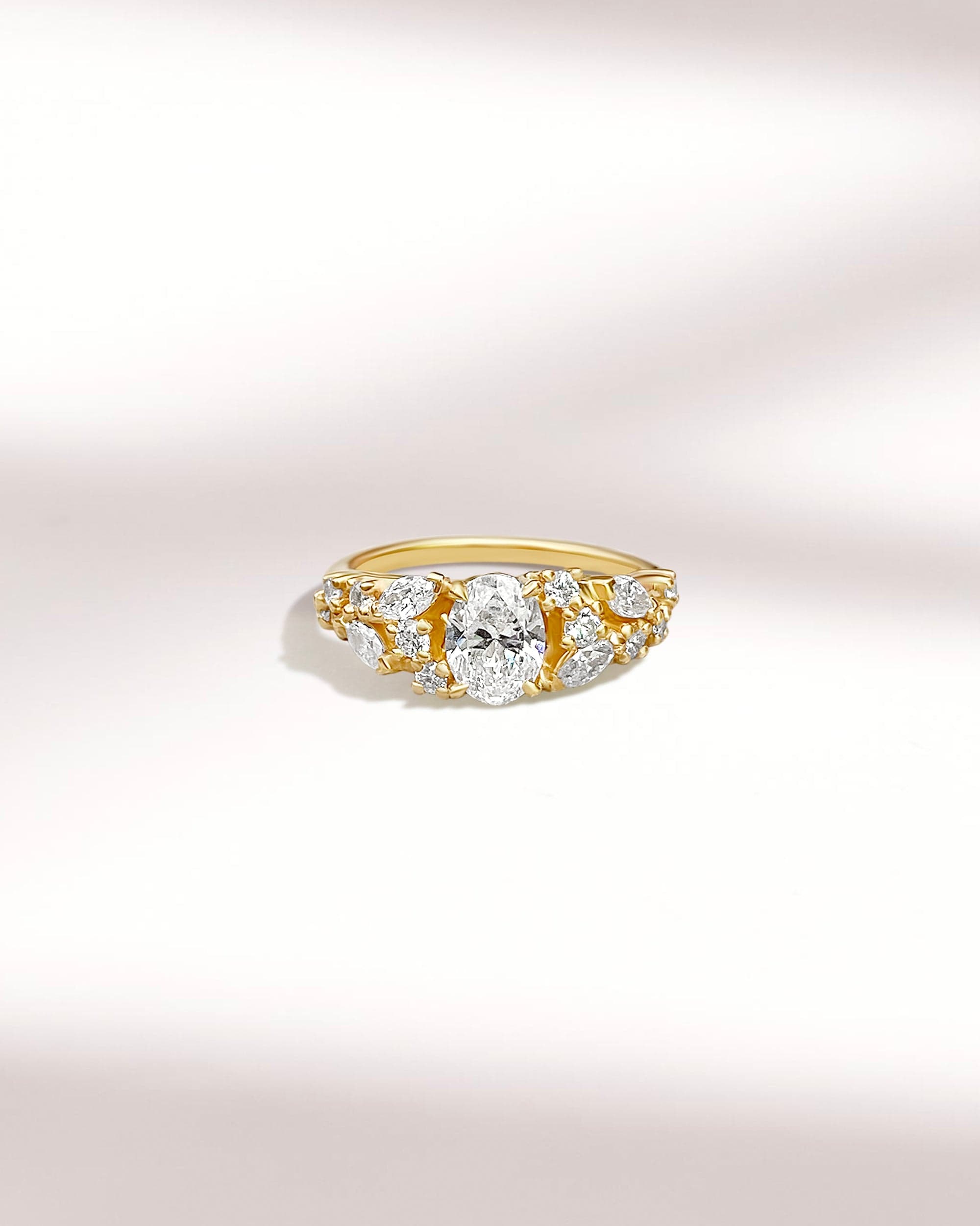 Bague de fiançailles avec diamants