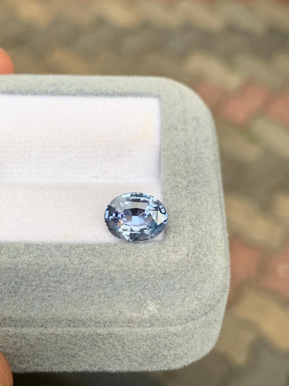 Ovaler Saphir von 2,62 ct