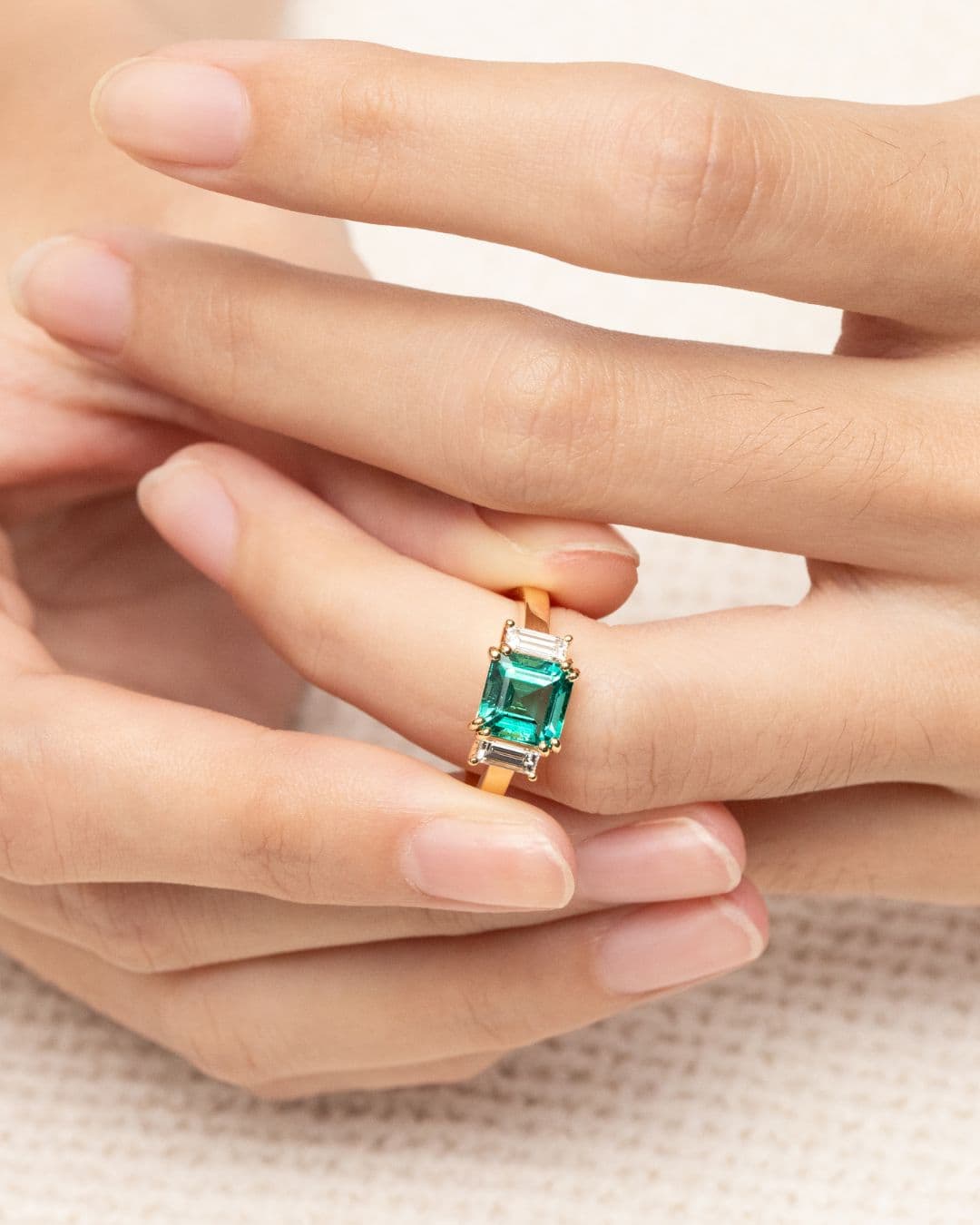 bague cadeau emeraude