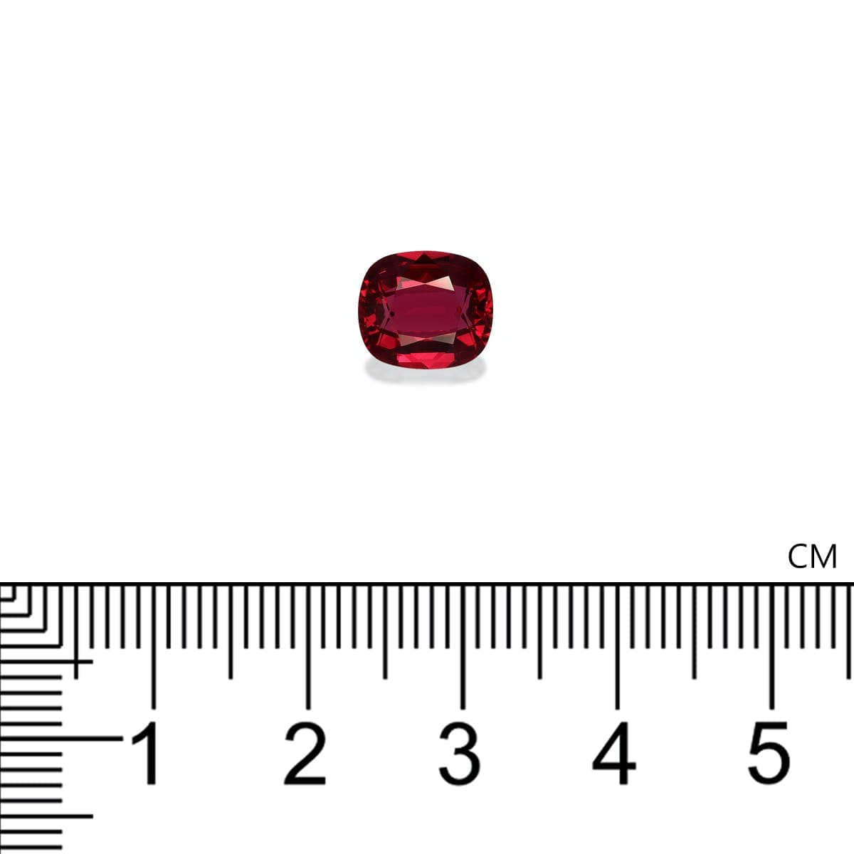 Mozambique Ruby Cushion Cut 2.57ct