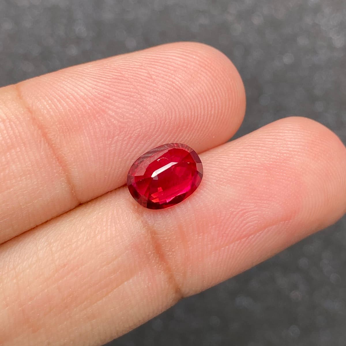 Oval Ruby of 2.59ct