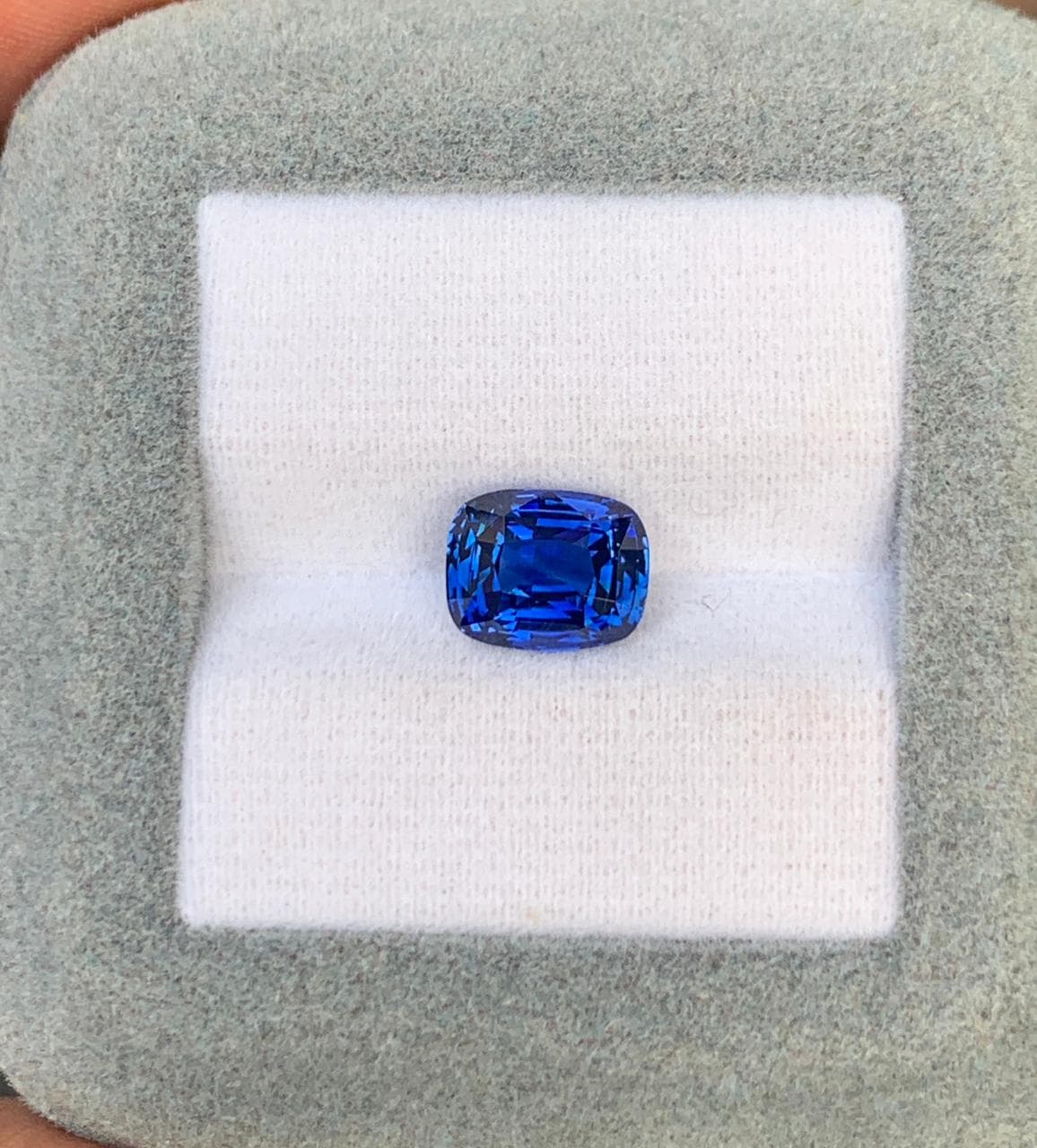 Zaffiro Blu Cuscino da 3,02ct — Sri Lanka