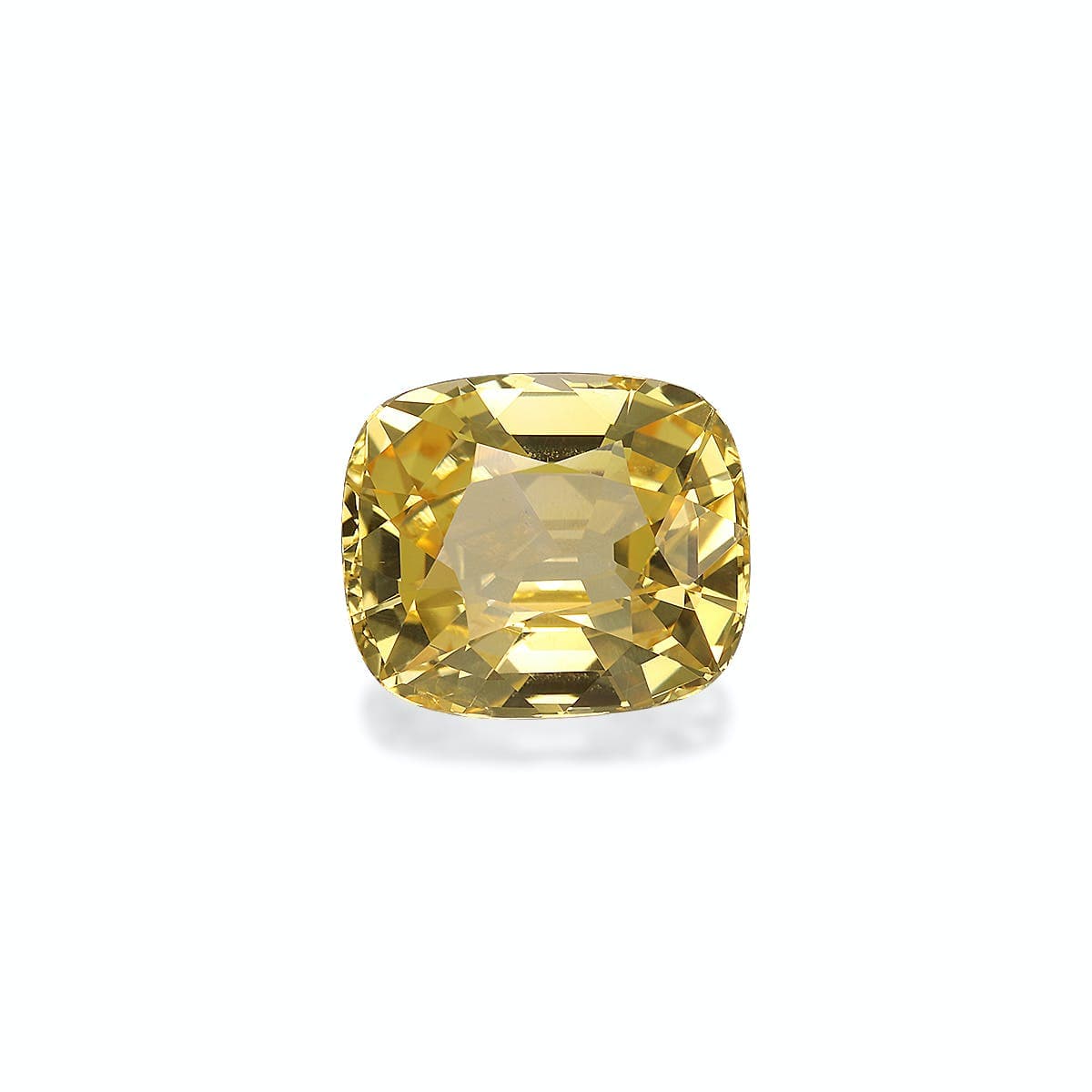 Saphir Jaune Coussin de 3,82ct