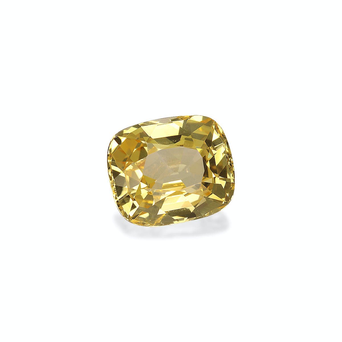 Saphir Jaune Coussin de 3,82ct