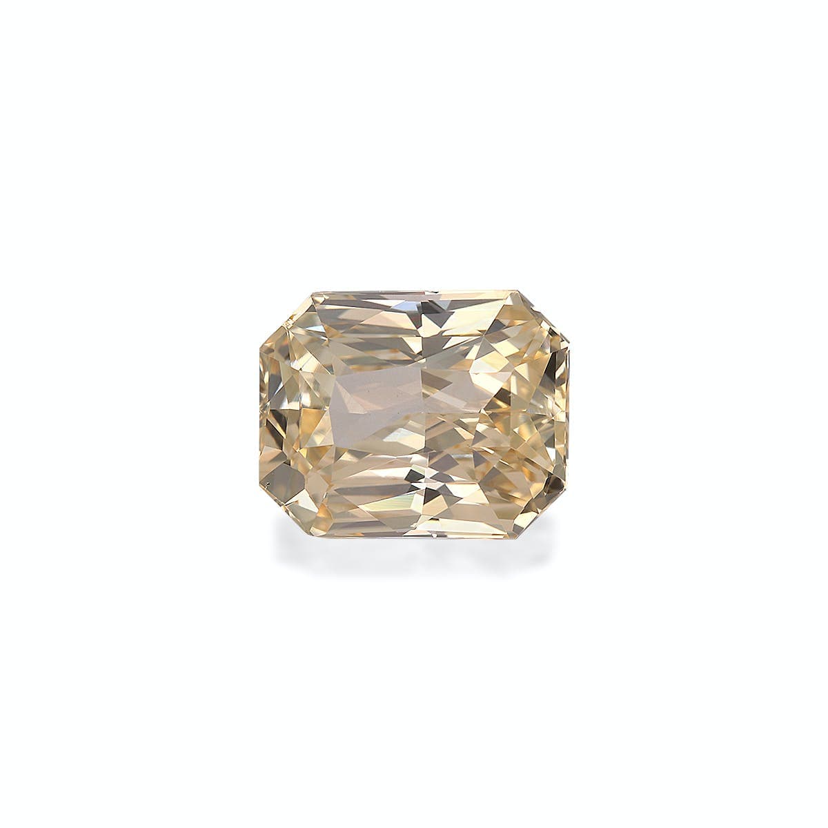Saphir Jaune Rectangle de 5,09ct