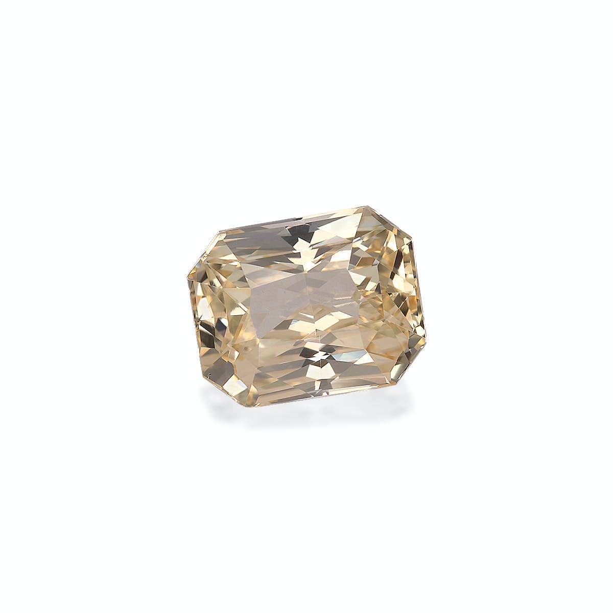 Saphir Jaune Rectangle de 5,09ct