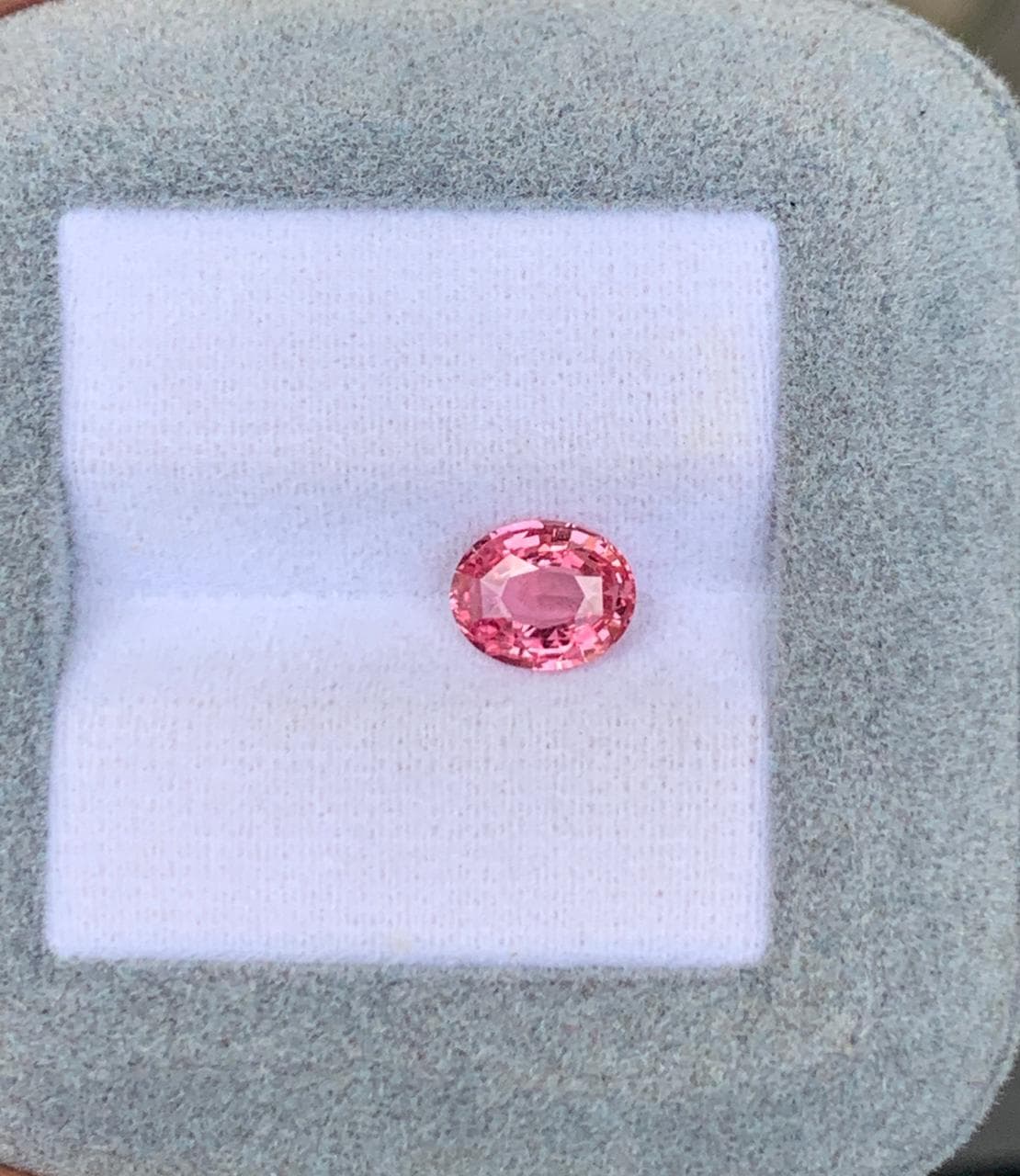Oval Padparadscha Sapphire 1.51ct — Madagascar