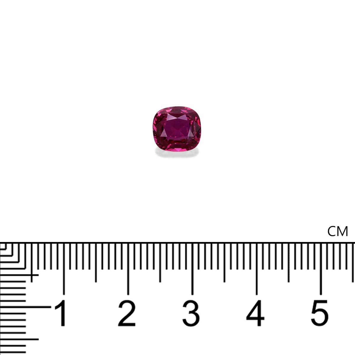 Saphir Rose Coussin de 2,55ct