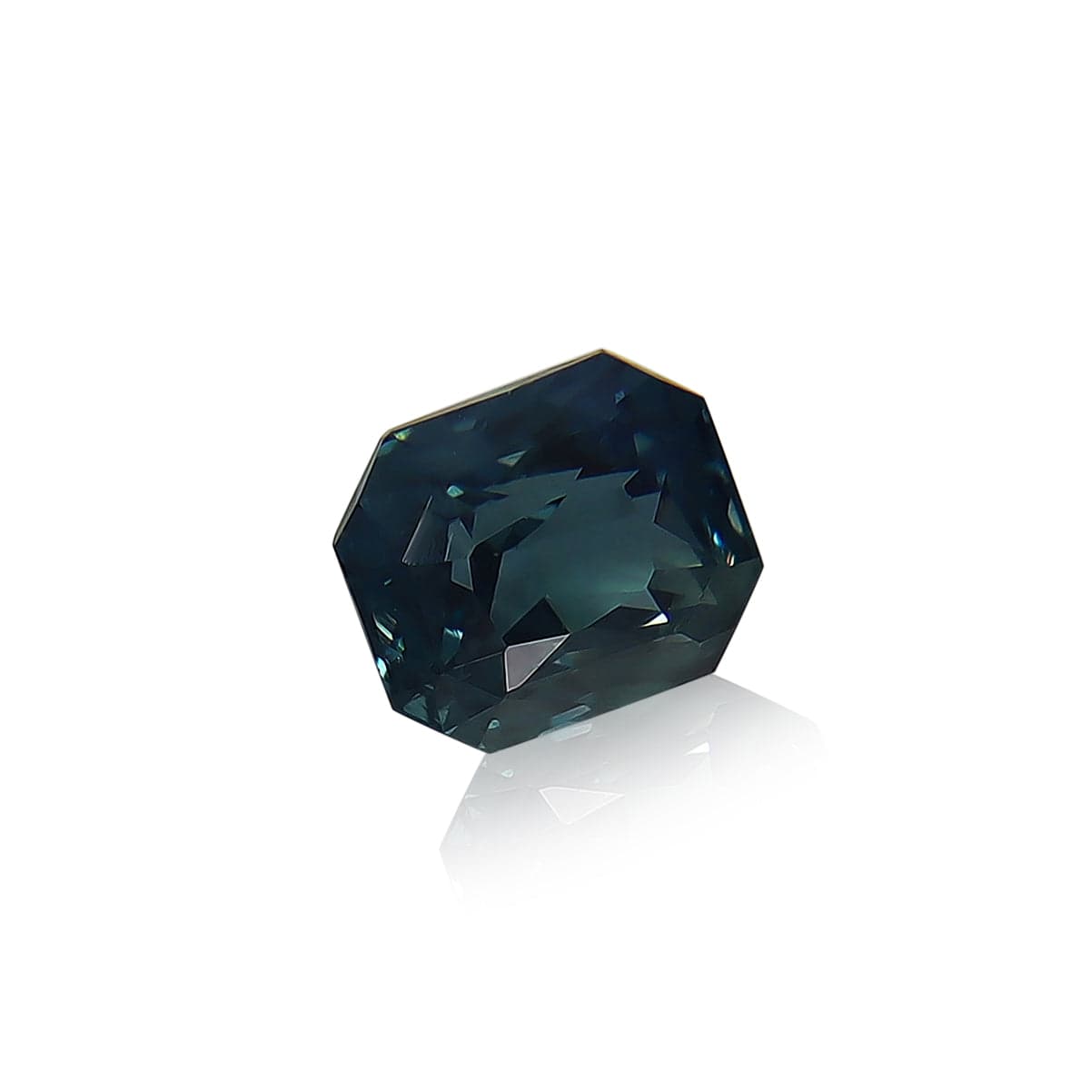 Saphir Teal Rectangle de 1,60ct