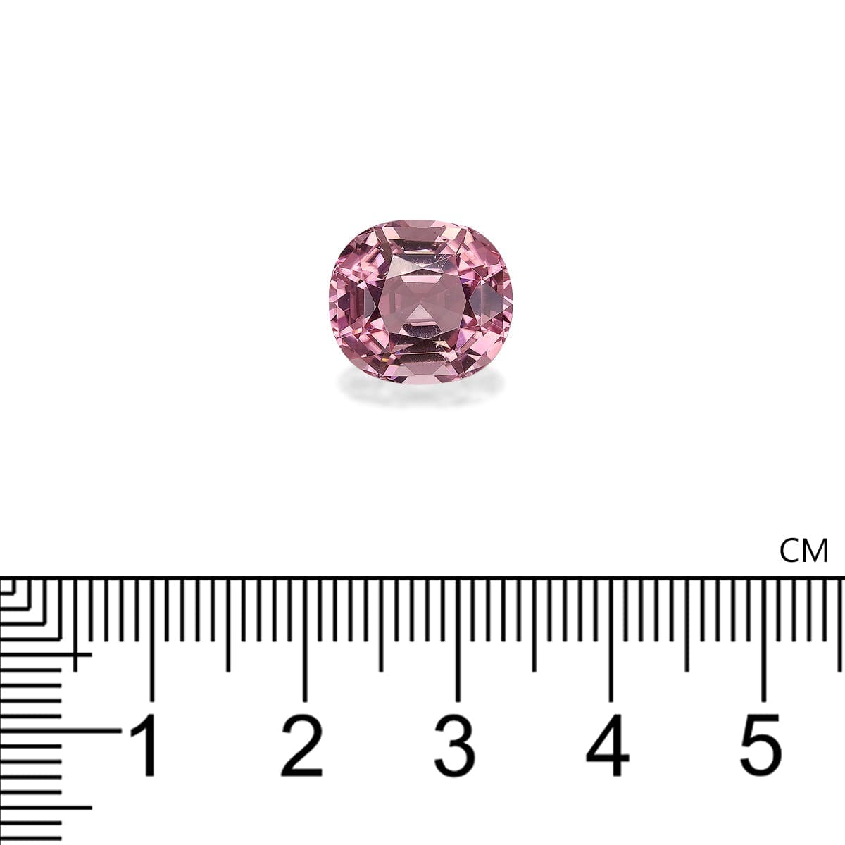 Tourmaline Rose Coussin de 6,48ct
