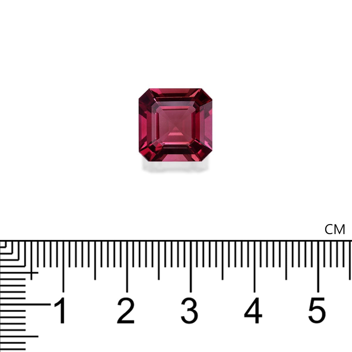 Tourmaline Rose Rectangle de 6,58ct