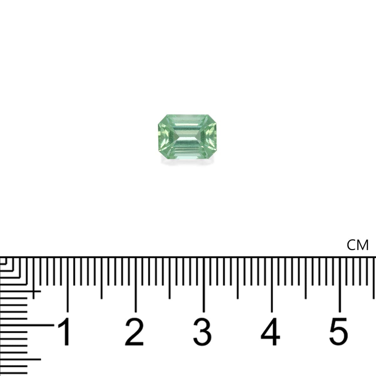 Tourmaline Verte Rectangle de 2,43ct