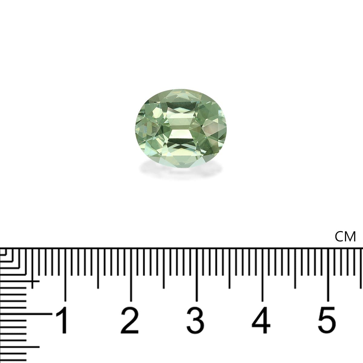 Tormalina Verde Ovale da 7,30ct