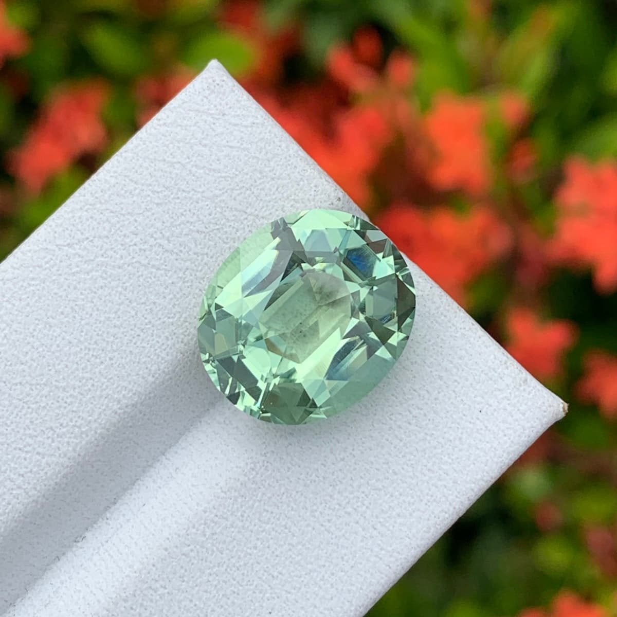 Tormalina Verde Ovale da 7,30ct
