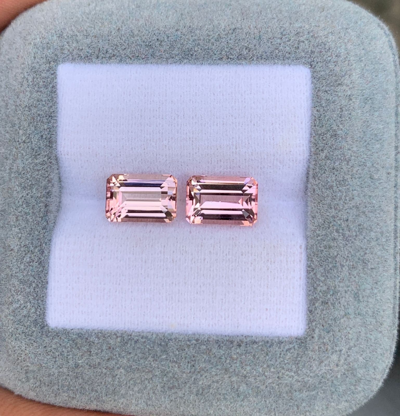Tourmaline Rose Rectangle de 4,20ct