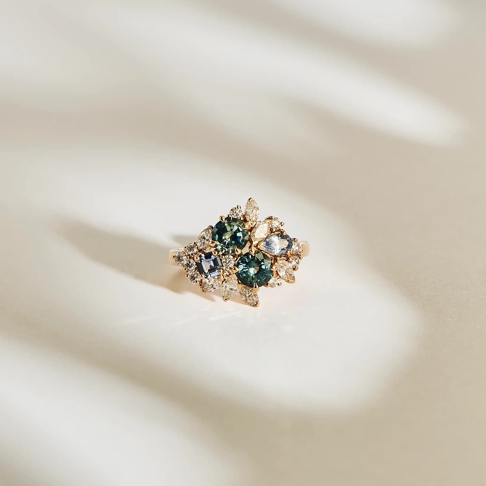 Teal Bloom - Teal-Saphir