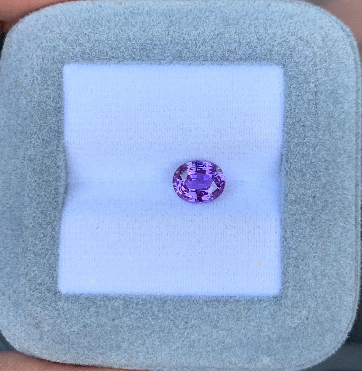 Zafiro Violeta Oval de 1,52ct
