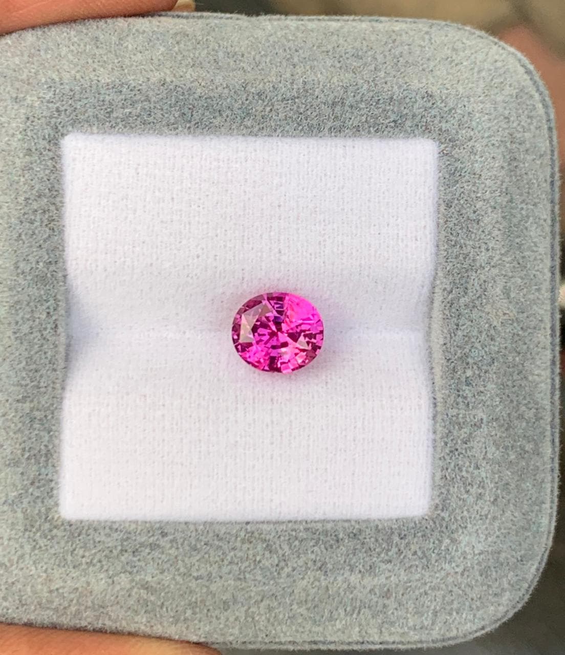 Safira Rosa Oval de 2,49ct