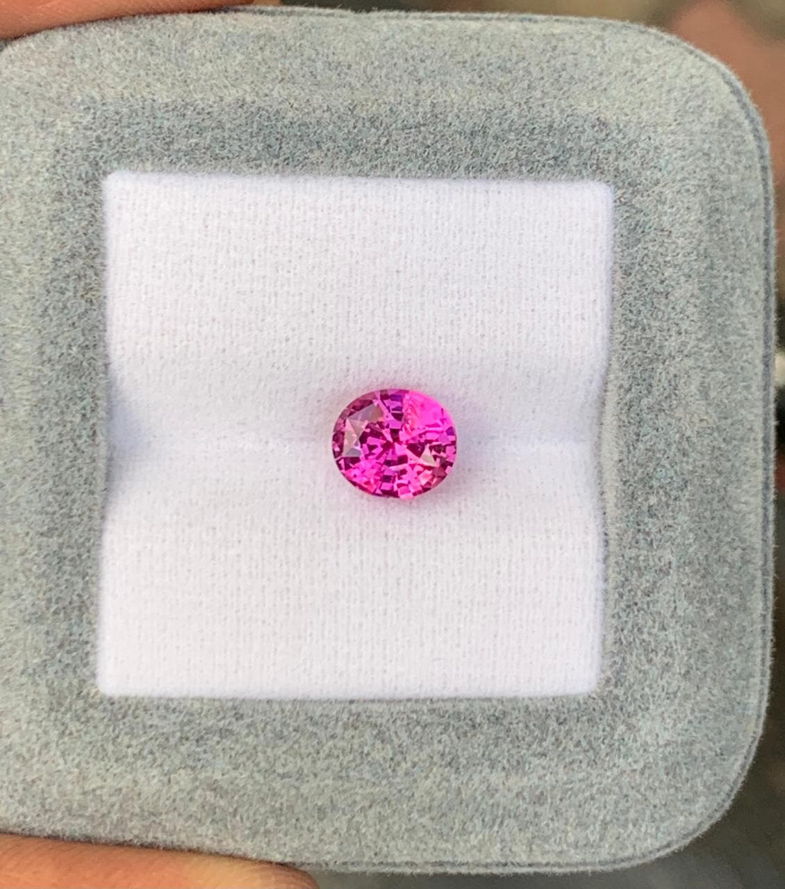Safira Rosa Oval de 2,49ct