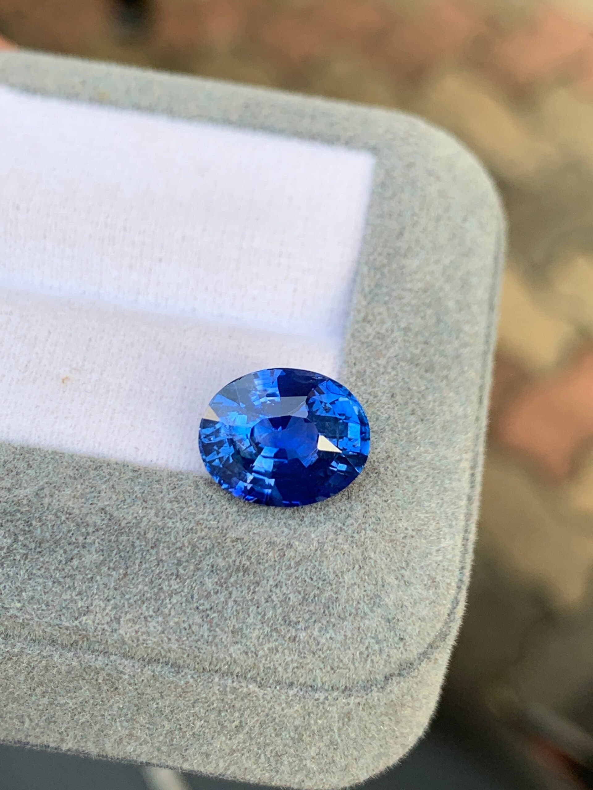 Blue Sapphire Oval 5ct