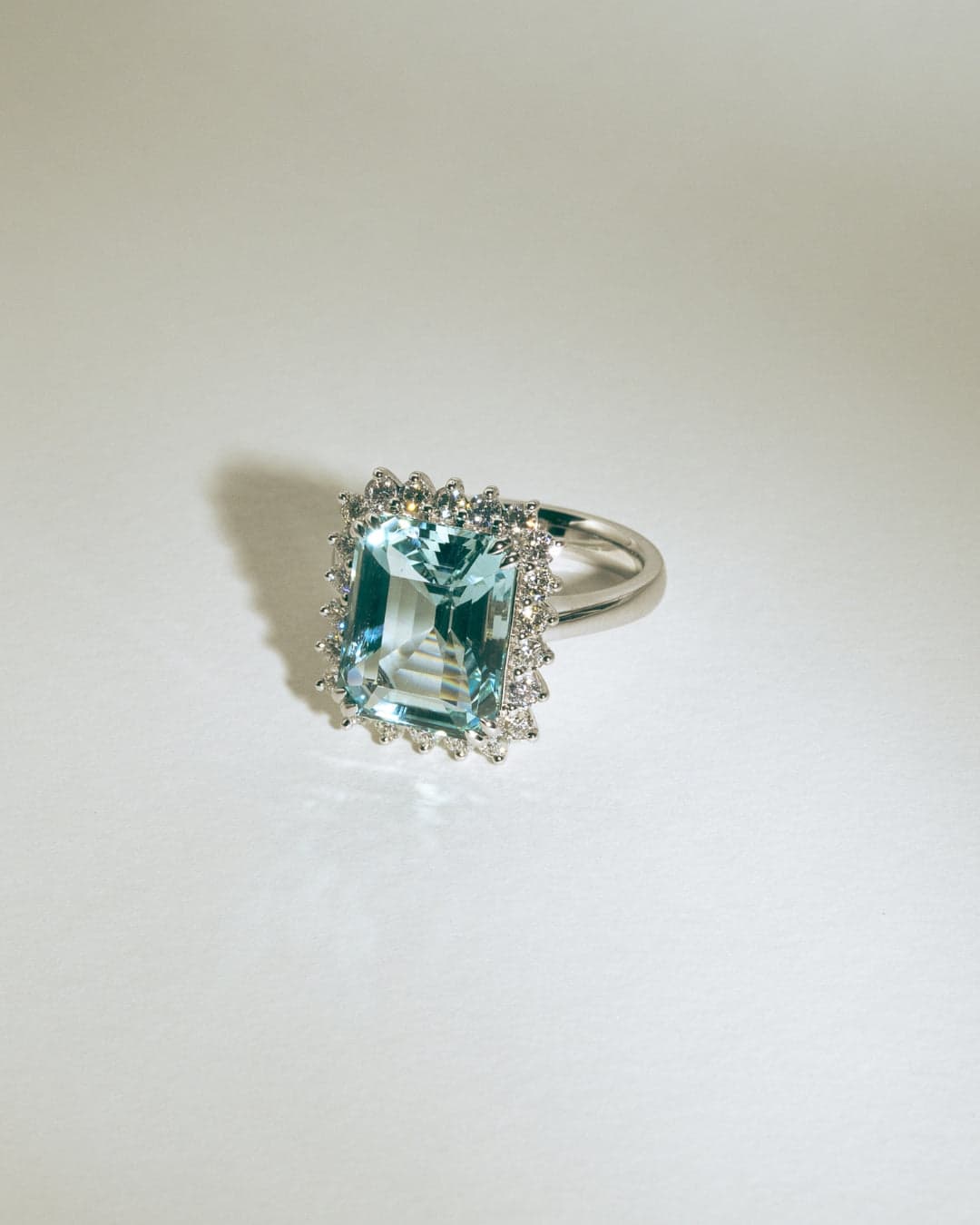 bague aigue marine