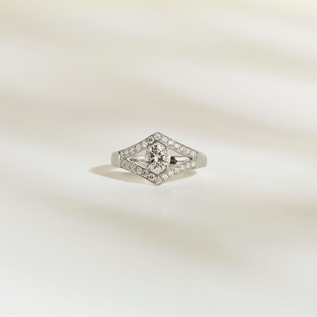 bague diamant art deco