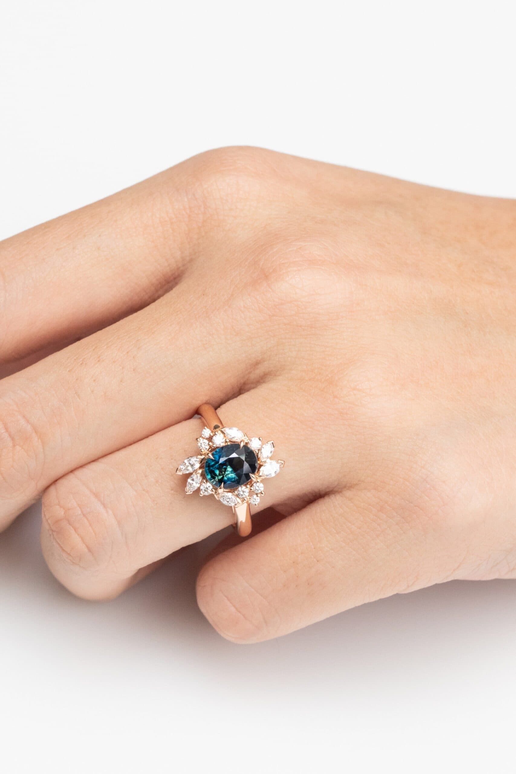 marguerite marquise teal