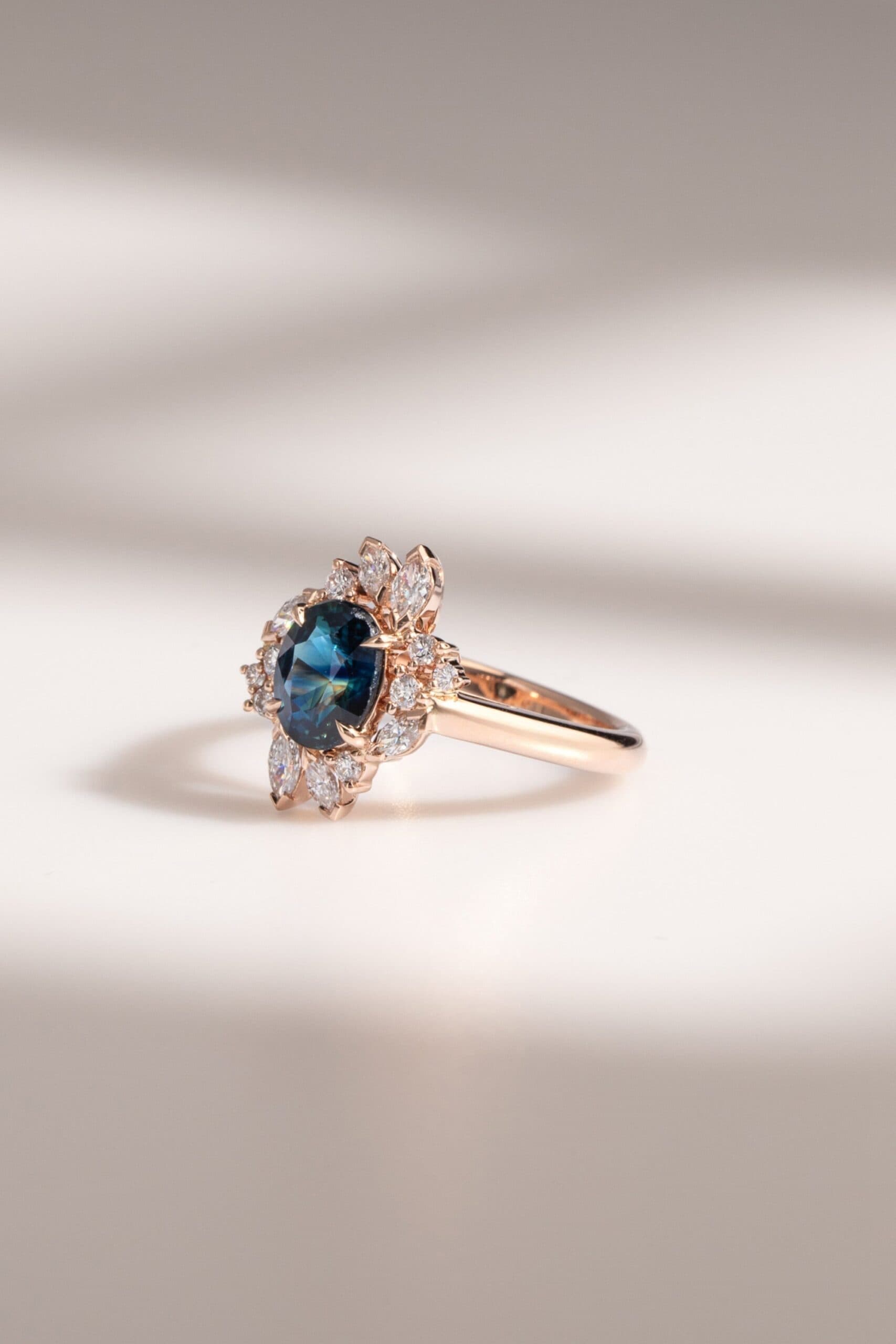 marguerite marquise teal