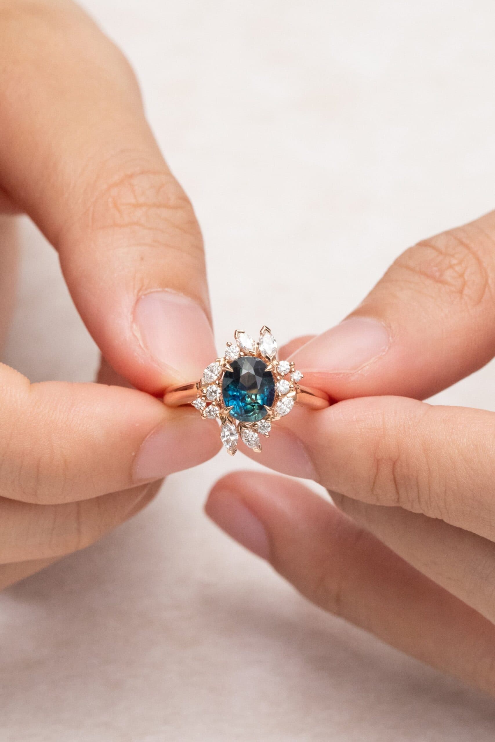 marguerite marquise teal