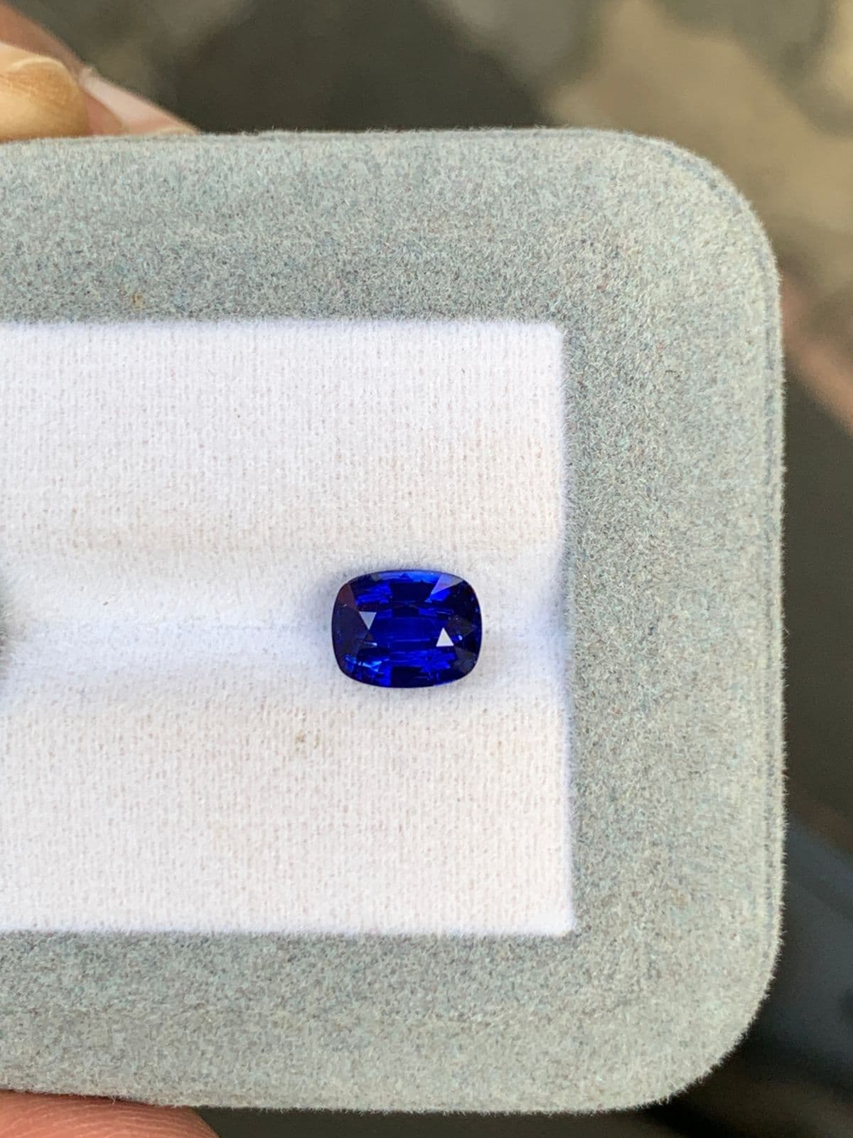 Blue Sapphire Cushion 2.50ct